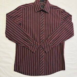 J. Ferrar Modern Fit Long Sleeve 80/2 Mercerized Shirt